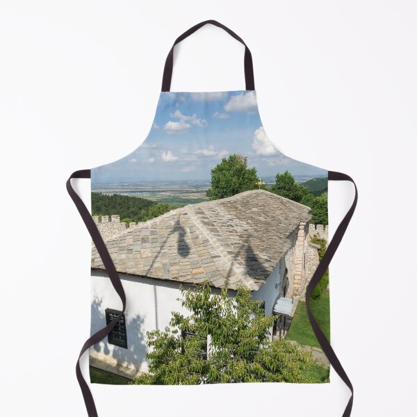 Item preview, Monastery Church Crenelated Walls and Thracian Plain Vista designed and sold by Georgia Mizuleva.