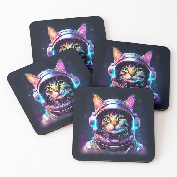 Item preview, Catstronaut 1 designed and sold by Mothrrr.