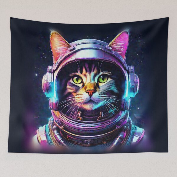 Item preview, Catstronaut 1 designed and sold by Mothrrr.