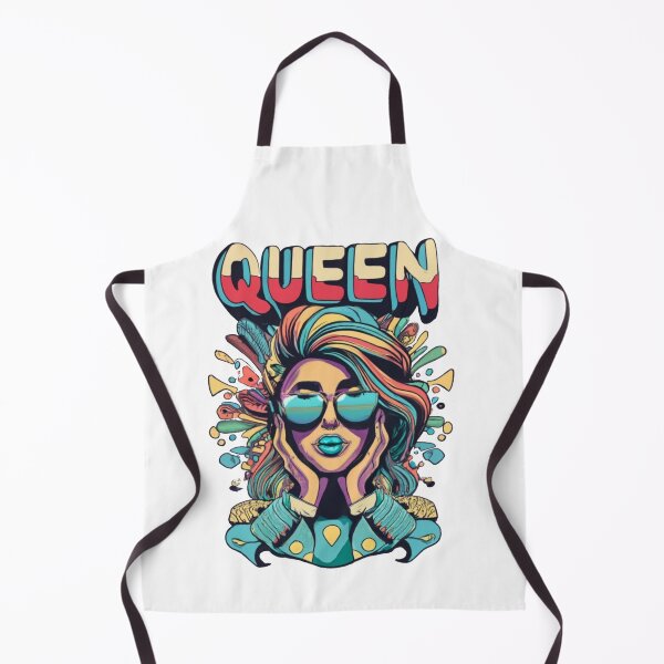 Item preview, 70s Groovy Vintage Retro - Queen Azura designed and sold by TeeTown Treasure.