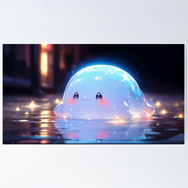 Item preview, Cute slime monster designed and sold by Kunika Singh.
