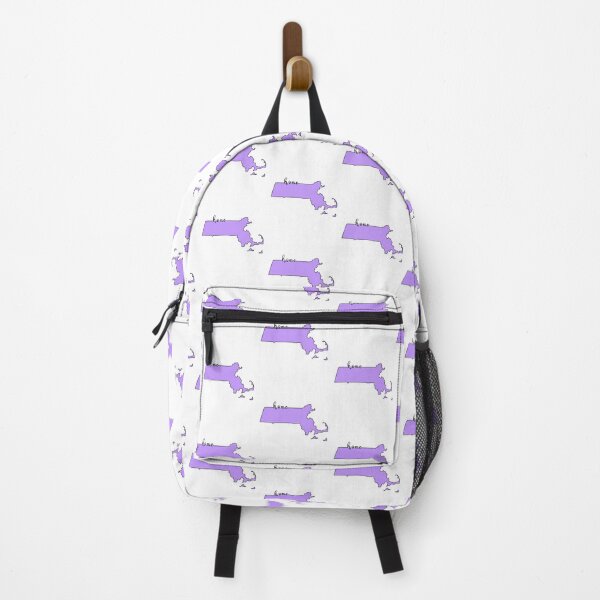 Item preview,  Massachusetts Is My Home | Purple Home State Outline -  designed and sold by PurpleLoveStore.