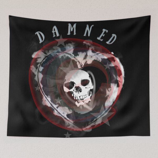 Item preview, DAMNED SKULL designed and sold by inarausch2023.