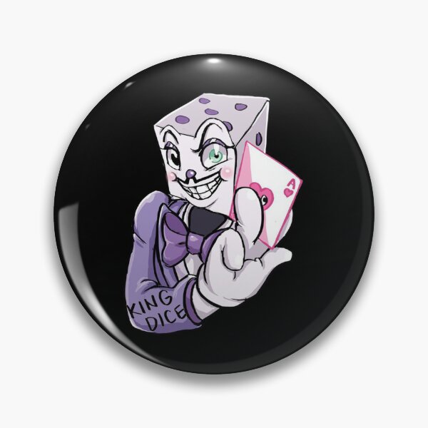 Item preview, KIN G DICE Cuphead designed and sold by Skel-Draws.