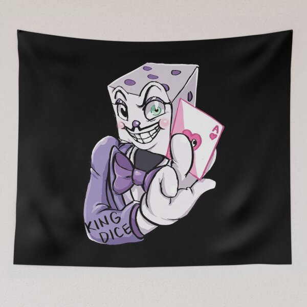 Item preview, KIN G DICE Cuphead designed and sold by Skel-Draws.