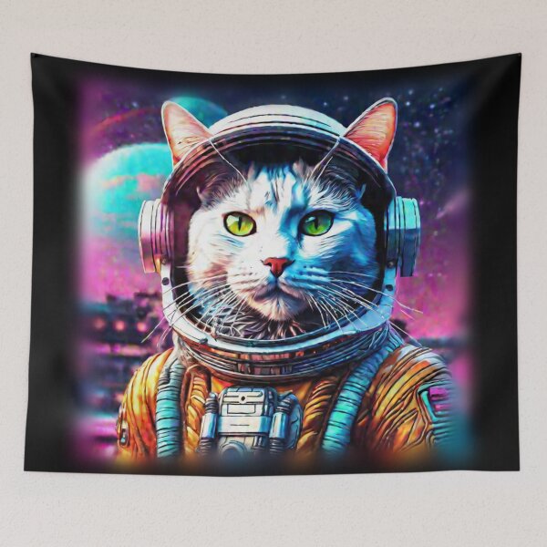 Item preview, Catstronaut 2 designed and sold by Mothrrr.