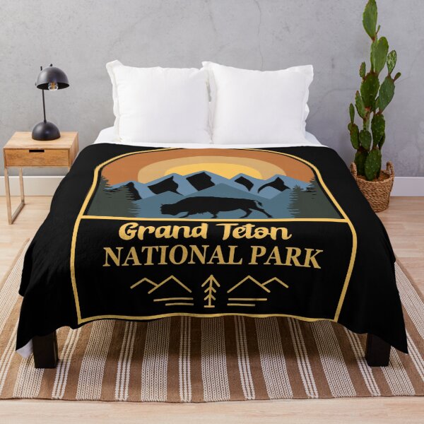 Item preview, Parque Nacional Grand Teton-Vintage designed and sold by Nature-spirit.