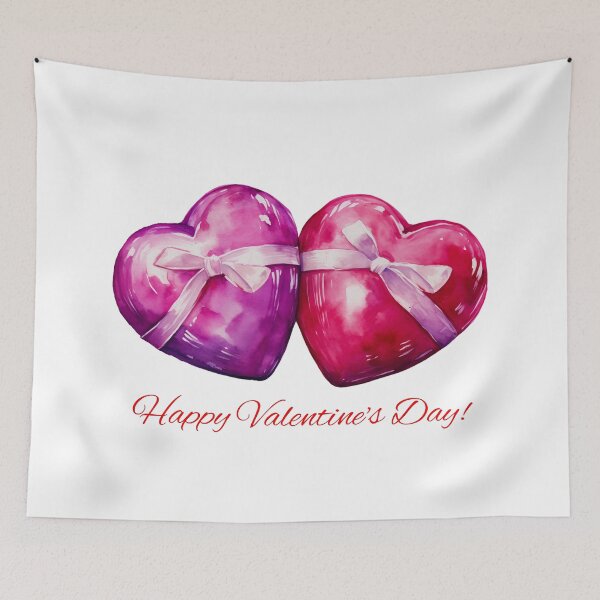 Item preview, Happy Valentines day Love Hearts designed and sold by ZenEvoke.