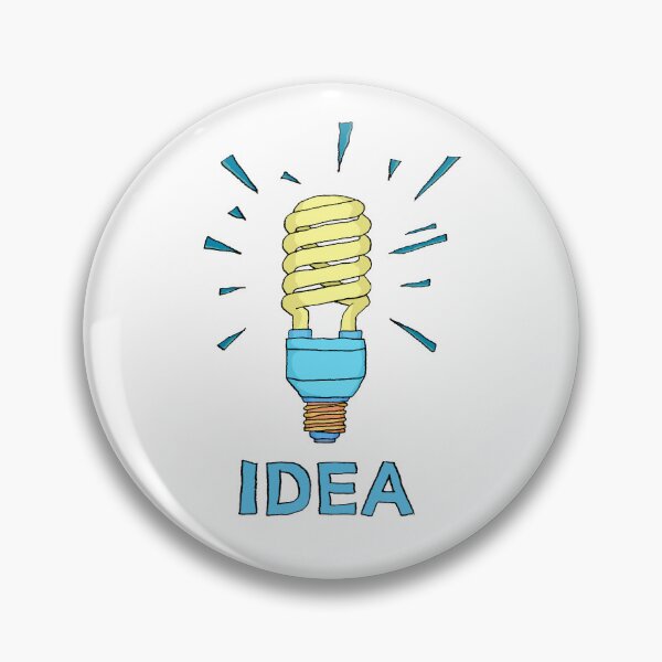 Item preview, Idea icon psychedelic inspirational hippie new age colorful designed and sold by Toons-of-Love.