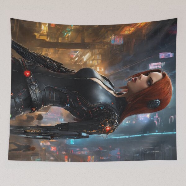Aperçu de l'œuvre Assassin cyberpunk créée et vendue par RaF71PrO.
