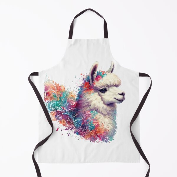 Item preview, Beautiful alpaca with colorful background designed and sold by Marcoshop10.
