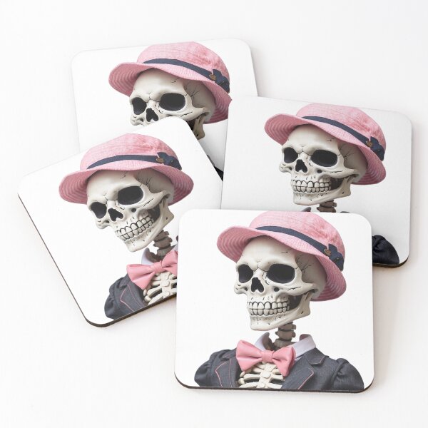 Item preview, AI preppy skeleton designed and sold by OHNS Corner.