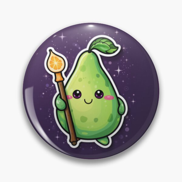 Item preview, Mamacado Cute avocado papacado with orange torch designed and sold by cristina1001.