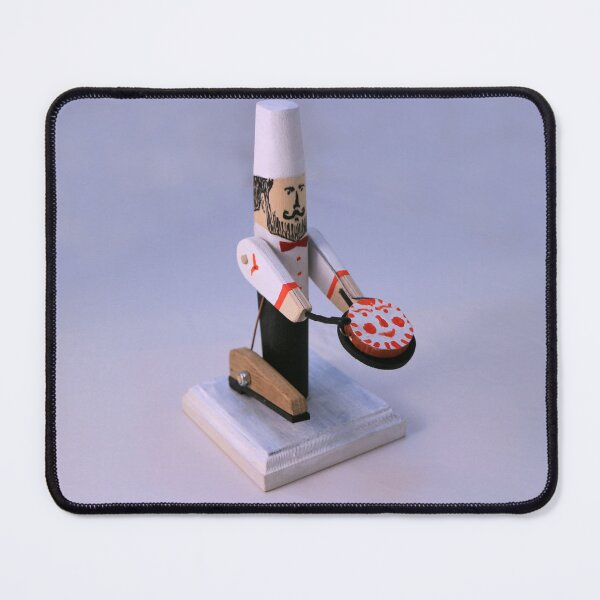 Item preview, chef with pancake in a frying pan designed and sold by mrivserg.