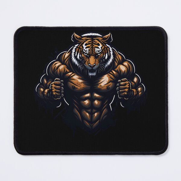 Item preview, Tiger flexes his muscles designed and sold by 20iNz.