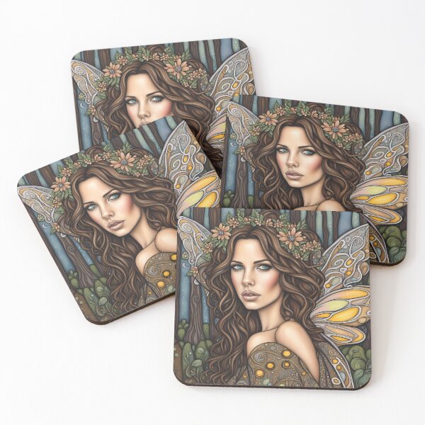 Item preview, Kate Beckinsale as a fairy in the woods designed and sold by Colin Bentham.