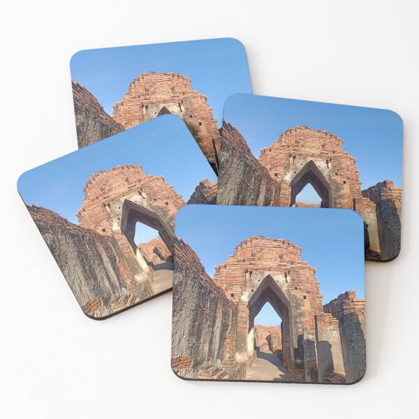 Item preview, Nakhon Luang vintage castle corridor at Ayutthaya Thailand designed and sold by Walaipan.