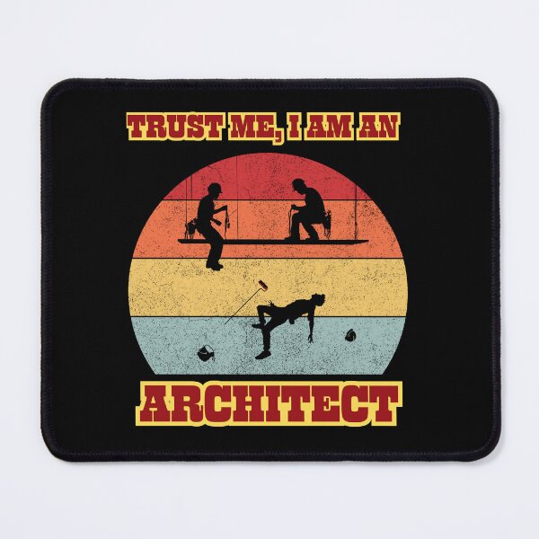 Item preview, TRUST ME, I AM AN ARCHITECT, funny gift for architect, 4 designed and sold by GroonSpace.