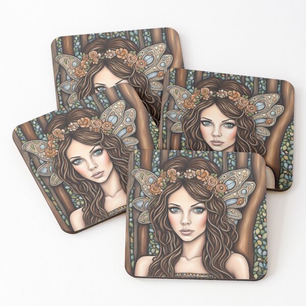 Item preview, Kate Beckinsale as a fairy in the woods designed and sold by Colin Bentham.