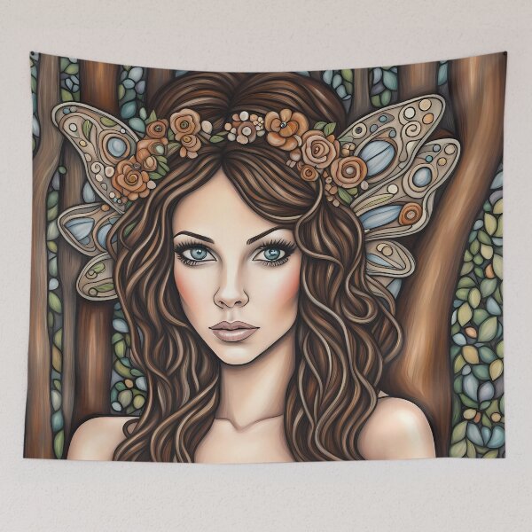 Item preview, Kate Beckinsale as a fairy in the woods designed and sold by Colin Bentham.