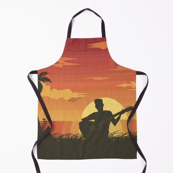 Item preview, Sunset with guitar designed and sold by Sn1ver.