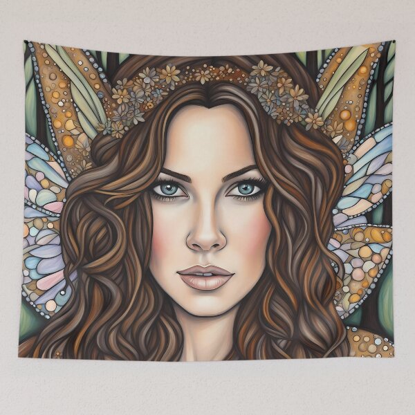 Item preview, Kate Beckinsale as a fairy in the woods designed and sold by Colin Bentham.