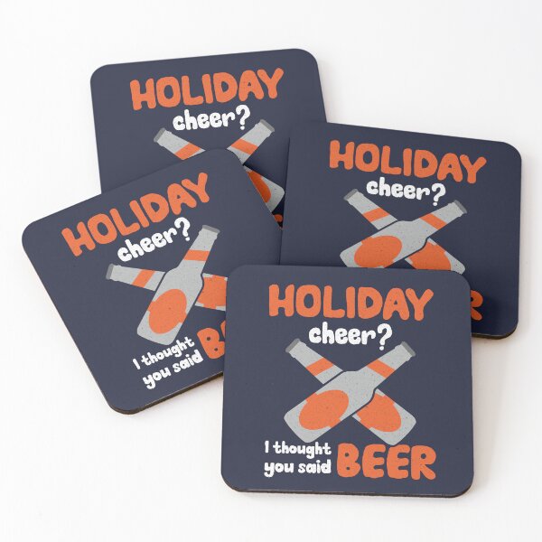Item preview, Holiday Cheer I Thought You Said Beer | Christmas Gift Ideas designed and sold by DrawingBoard.