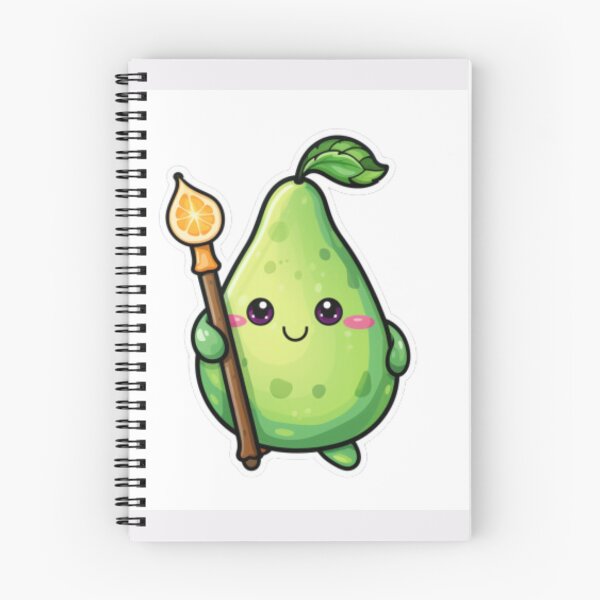 Item preview, Mamacado Cute avocado papacado with orange torch designed and sold by cristina1001.