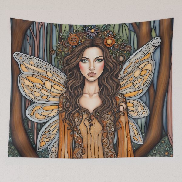 Item preview, Kate Beckinsale as a fairy in the woods designed and sold by Colin Bentham.