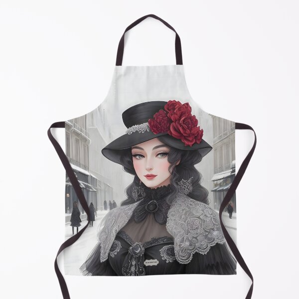 Item preview, Chocolat Blanc Couture, A Snow-Kissed Parisian Glam - No.3 Amya designed and sold by BALMYPRINTEMPS.