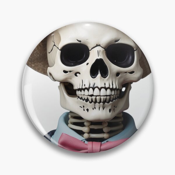 Item preview, AI preppy skeleton designed and sold by OHNS Corner.