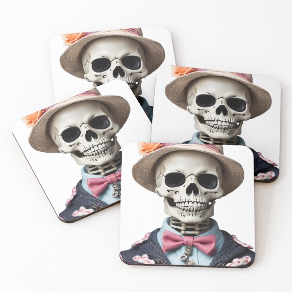 Item preview, AI preppy skeleton designed and sold by OHNS Corner.
