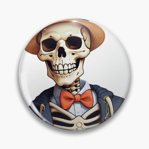 Item preview, AI preppy skeleton designed and sold by OHNS Corner.