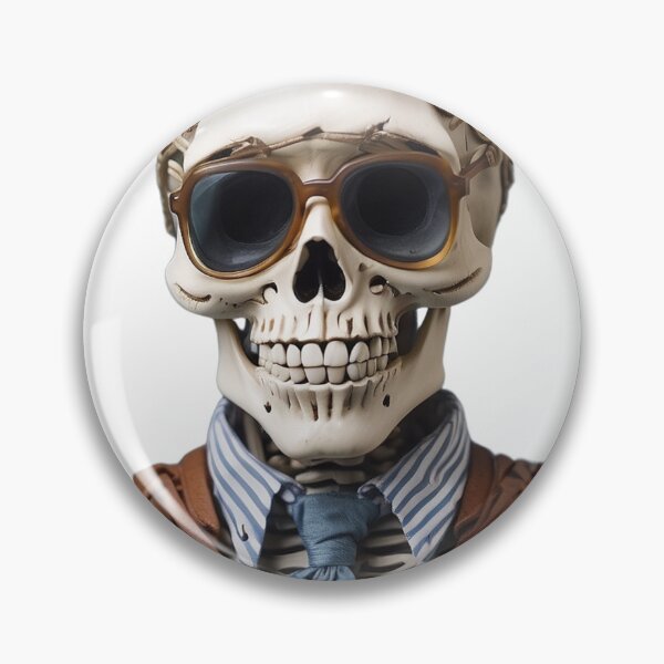 Item preview, AI preppy skeleton designed and sold by OHNS Corner.