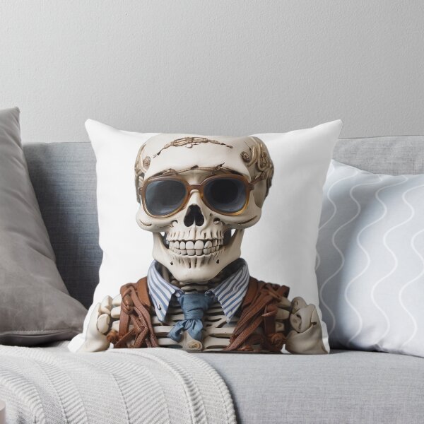 Item preview, AI preppy skeleton designed and sold by OHNS Corner.