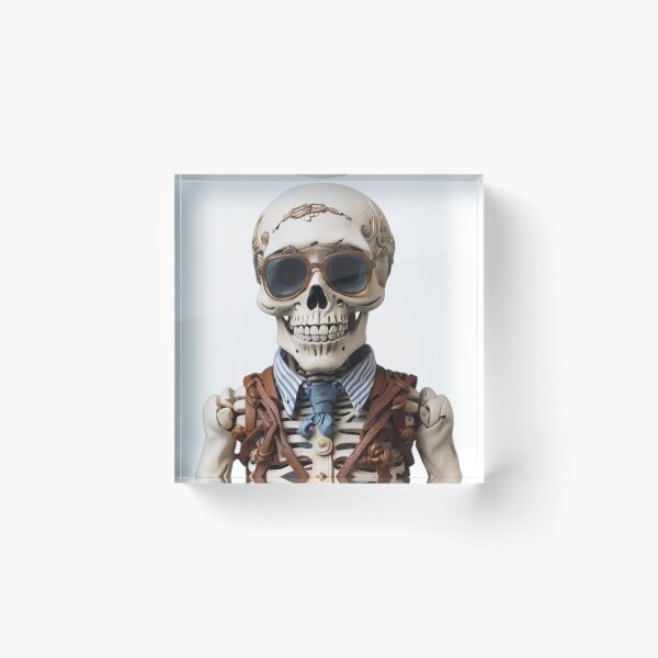 Item preview, AI preppy skeleton designed and sold by OHNS Corner.