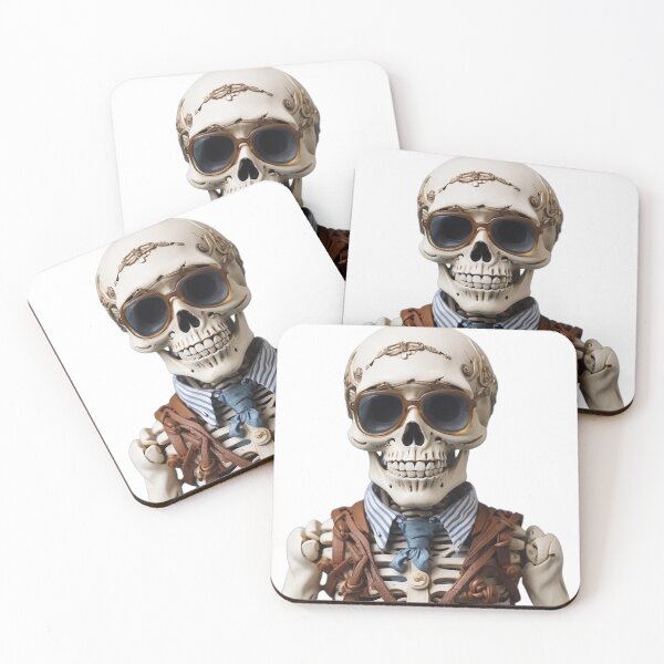 Item preview, AI preppy skeleton designed and sold by OHNS Corner.