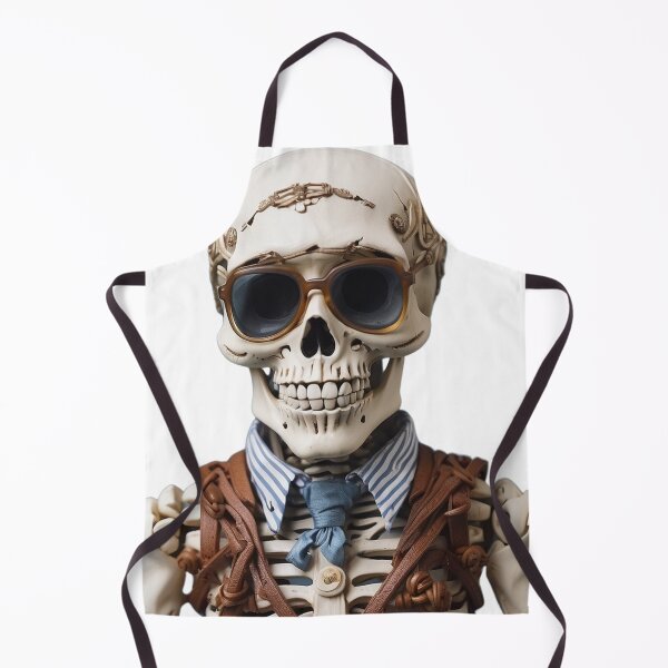 Item preview, AI preppy skeleton designed and sold by OHNS Corner.