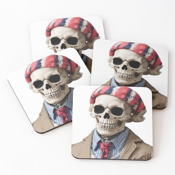 Item preview, AI preppy skeleton designed and sold by OHNS Corner.