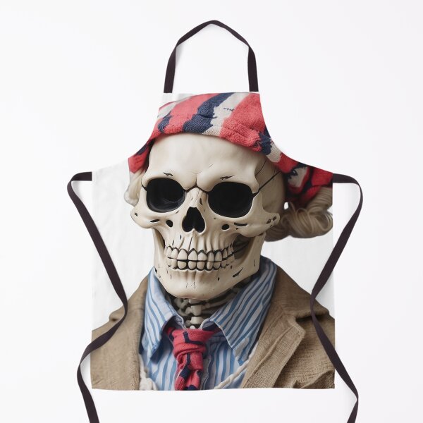 Item preview, AI preppy skeleton designed and sold by OHNS Corner.