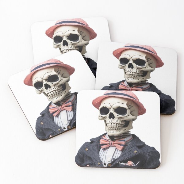 Item preview, AI preppy skeleton designed and sold by OHNS Corner.