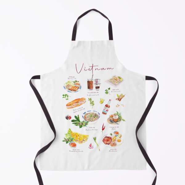Item preview, Vietnamese assorted food designed and sold by ZephyrArtVN.