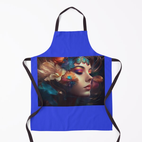 Item preview, A portrait covered in flowers designed and sold by KilianSzmid.