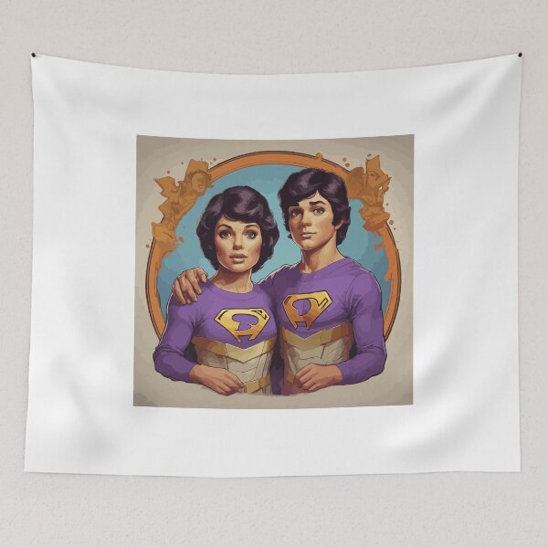 Item preview, wonder twins designed and sold by Eighterfire.