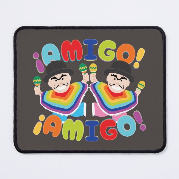 Item preview, Popcorn "¡Amigo Amigo!" - Rainbow Warriors - Takeshi's Castle designed and sold by Keshi Heads.