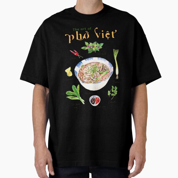 Item preview, Vietnamese phở designed and sold by ZephyrArtVN.