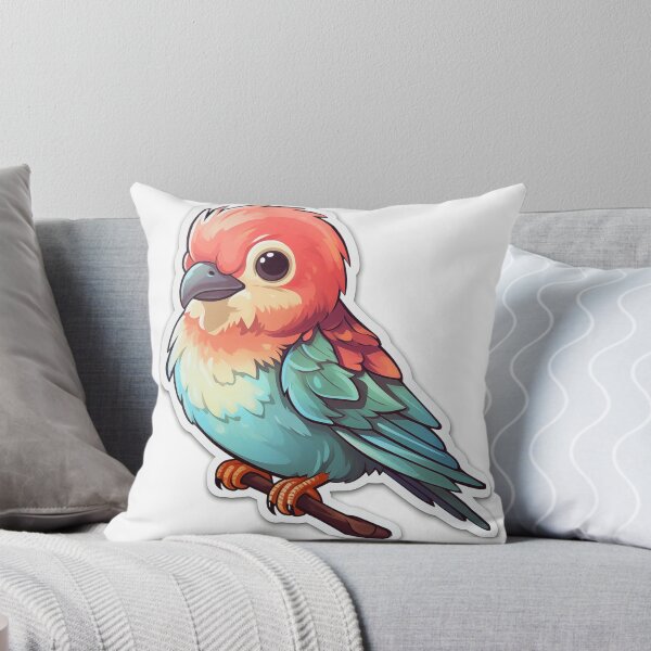 Item preview, Colorful Feathered Friend designed and sold by holo 2000.