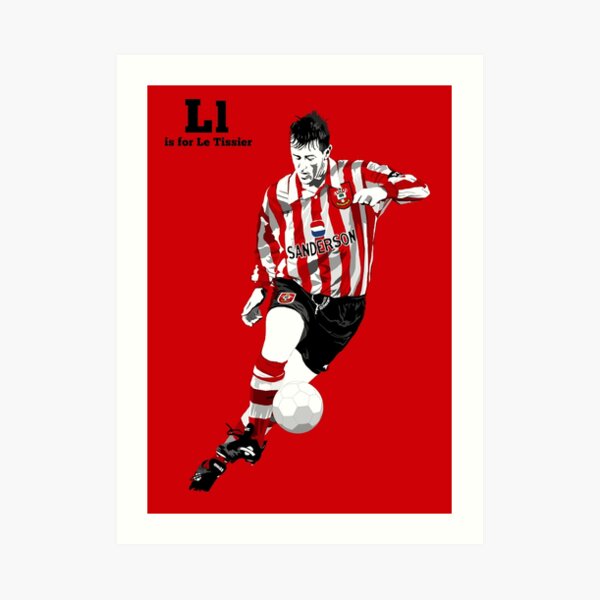 L is for Le Tissier Art Print