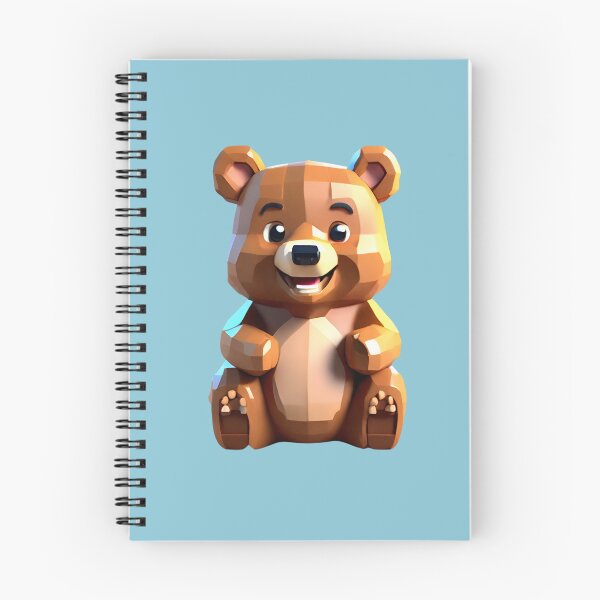 Aperçu de l'œuvre Câlins chauds mignons d'ours en peluche brun 3D créée et vendue par T-scape.