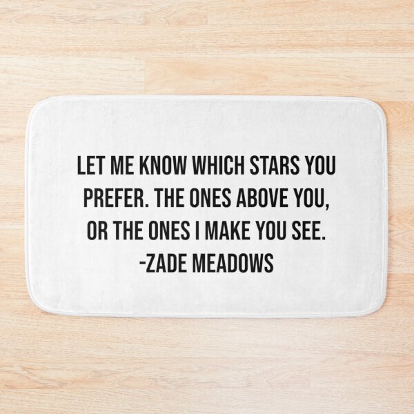 Item preview, Zade Meadows Quotes Haunting Adeline Booktok designed and sold by darsh30.